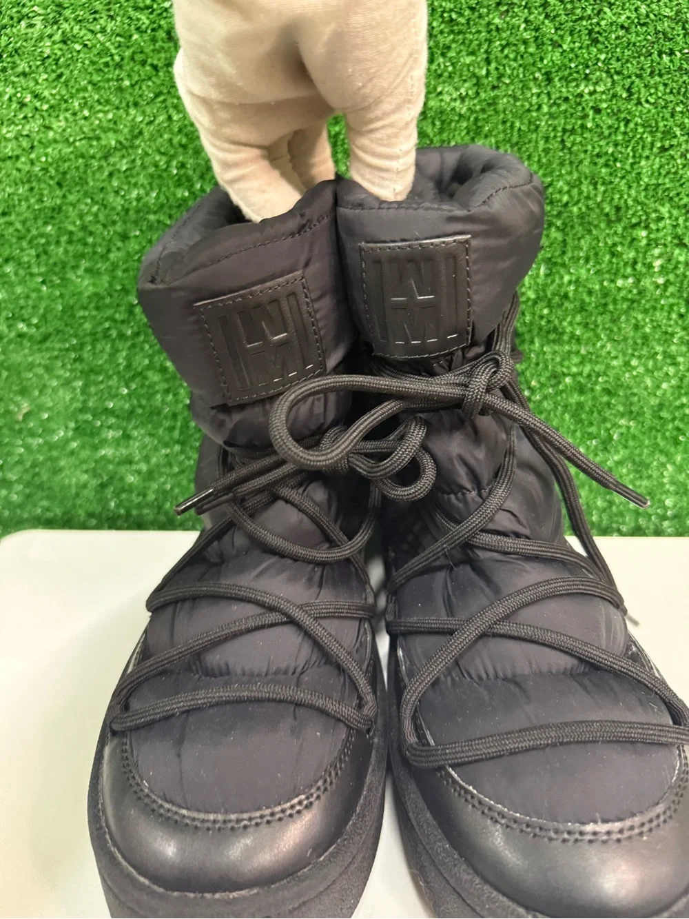 H&M Black Winter Boots Size 8.5 Brand New